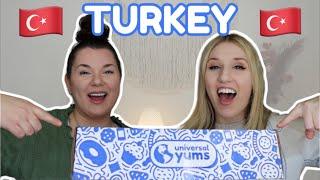 TASTING TURKISH SNACKS  | Universal Yums | Super Yum Box | February 2025 | TURKEY