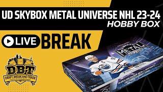 Upper Deck Skybox Metal Universe Hockey NHL 23-24 - DBT LIVE Breaks | !shop !discord !whatsapp