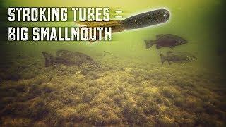 Power Fishing Tubes (Stroking) for Big Smallmouth Bass