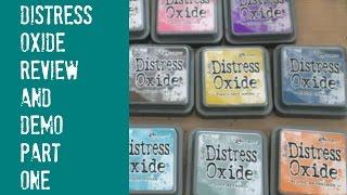 Tim Holtz & Ranger Ink  Distress Oxides - Basics 1/2