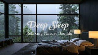 Calming Ocean Waves and Gentle Rain | Nature Sounds for Sleep and Relaxation