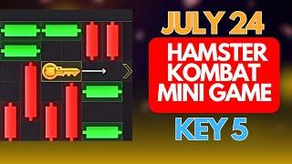 July 24 Hamster Kombat Mini Game: Claim Key 5