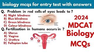 mdcat biology mcqs 2024 |biology mcqs | biology mcqs for all competitive  exams |biology mcqs 2024