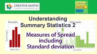 Understanding Standard deviation and other measures of spread in statistics