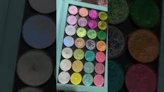 Sparkly Eyeshadow Collection #vipglitz #eyeshadow #singleeyeshadows