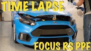 Ford Focus RS Time Lapse PPF Wrap with Sam CarLegion