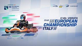 FIA karting European Championship 2024 KZ/KZ2/KZ2 Masters - Round 2 Val Vibrata (Sunday)