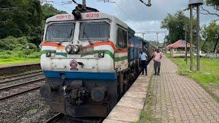 KONKAN RAILWAY TRAIN COMPILATION || INDIAN RAILWAYS ||