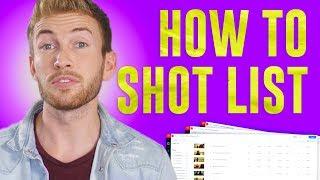 How to Make a Shot List for Film: A Step-by-Step Guide