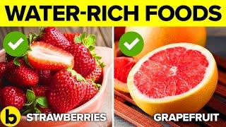 19 Water-Rich Foods You Must Eat To Satisfy Your Thirst and Hunger