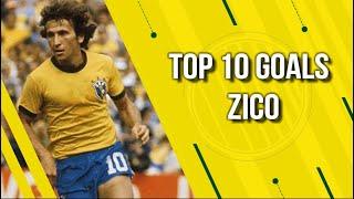 Top 10 Goals - Zico