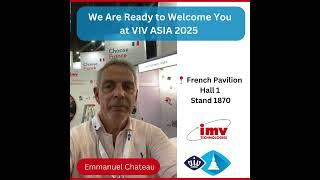 The IMV Technologies team is on-site and ready to welcome you tomorrow at VIV ASIA 2025! 