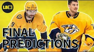 Official Nashville Predators, Central Division Predictions for the 2024-25 NHL Season