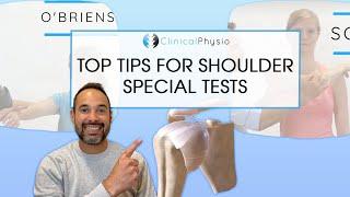 Shoulder Special Tests Review | Expert Physio Top Tips