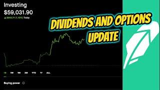 Dividend Portfolio Update / Options and Margin / Robinhood