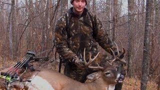 Bowhunting Self-Filmed 10 Pointer Minnesota