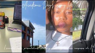 Academic days in my life || semester tests, presentations, late nights etc. SOUTH AFRICAN YOUTUBER