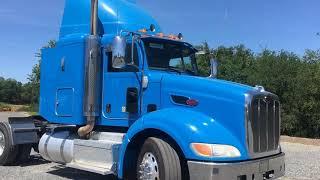 Used 2013 Peterbilt 384 Flat Top Sleeper For Sale / CharterTrucks.com -  u11190