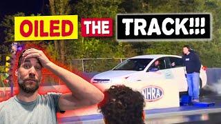 We Push the Cruze to the LIMIT at the 1/8 Mile Drag Strip and Oiled Down the Track. What Happened?