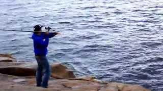 Salmon fishing, Albany Western Australia