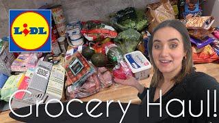 Big LIDL Food Shop / Weekly Grocery Haul  | A Little Obsessed