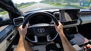 2024 Toyota Tundra 1794 TRD Offroad: POV Drive, Impressions and ASMR