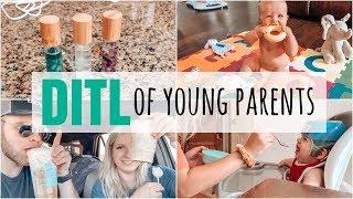 DAY IN THE LIFE OF YOUNG PARENTS + UPDATE ON HIS HELMET | Brittandfam