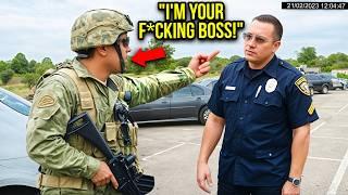 Idiot Cops Who Tried ARRESTING Soldiers #2