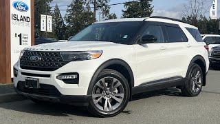 2024 Ford Explorer XLT + Moonroof , Nav, AWD Review | Island Ford