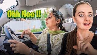 MUMMY JI DRIVING MY NEW CAR... OH NO ️