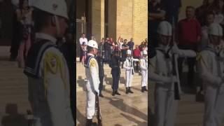 Anıtkabir Nöbet Değişimi Asker Şafak Doğan Güneş