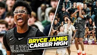 Bryce James Sets CAREER HIGH & Wins MVP At Hoophall Classic!