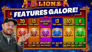 5 Lions - Features Galore!