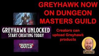 NEWS: Greyhawk now on DMs Guild