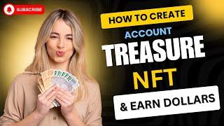 How to Create Account Treasure NFT ? How to Sign Up Treasure NFT. #nft #learnwitharooj #earrings