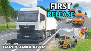 FIRST RELEASE // DRIVE REAL TRUCK SIMULATOR | ANDROID IOS