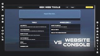 WEBSITE VS CONSOLE | Gbx Web Tools | Teaser Week 1/4