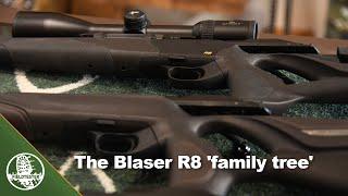 The Blaser R8 'family tree'