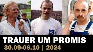 Trauer um Berühmtheiten, die in der Woche vom 30.09. bis 06.10.2024 gestorben sind.