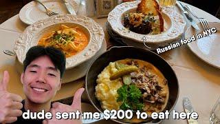 What I EAT NYC: Russian Food, Overpriced Burger, & Sinigang (swagapinos please rise)