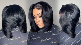 Wig Where??? Quick Weave Lace Closure Bob Quick Weave | Beginner Friendly| DETAILED