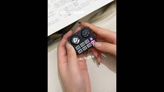 表面上是个钥匙扣 没想到这么嗨～#玩个很新的东西 #挂件 #打碟 #dj