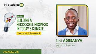 CASHFLOW IS KING - NIYI ADESANYA || THE PLATFORM NIGERIA || MAY 2022