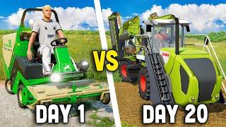 1vs1 MEGA FARM on FLAT MAP  @FarmingGenius MEGA SUPERCUT