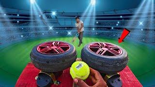 Cricket Bowling Machine Making at Home கிரிக்கெட் பவுலிங் மெஷின் நீங்களே செய்யலாம்! Vijay Ideas