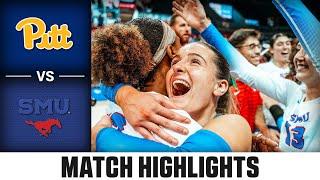 Pitt vs. SMU Match Highlights | 2024 ACC Volleyball