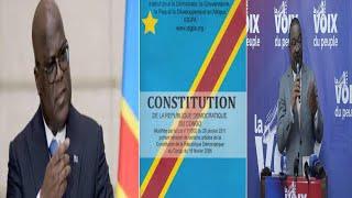 URGENT : LAURENT ONYEMBE MET K.O TSHISEKEDI, SUR LE DEBAT DE LA CONSTITUTION