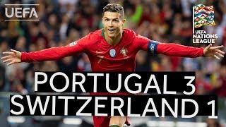 PORTUGAL 3-1 SWITZERLAND #UNL FINALS HIGHLIGHTS