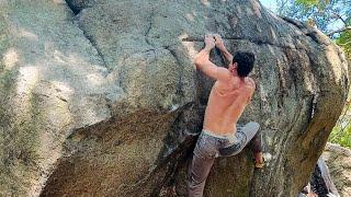 The Swell - V7 Lynn Woods Bouldering