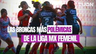 ¡SE CALIENTAN LOS ÁNIMOS! Las broncas y peleas más fuertes de la Liga MX Femenil I TUDN